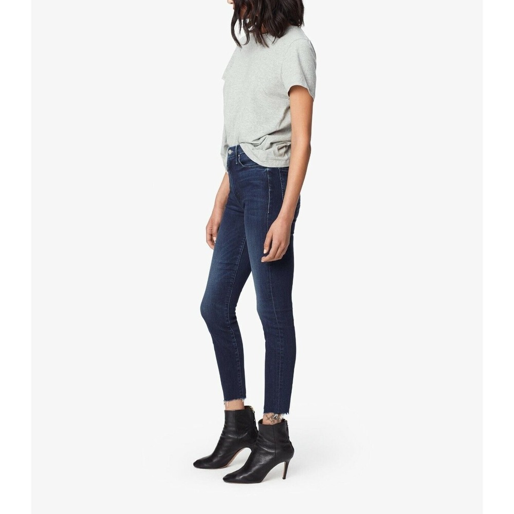 Mother Denim High Waist Looker Ankle Fray Skinny Tongue In Chic NWT 24, 26 $228 - Picture 6 of 16